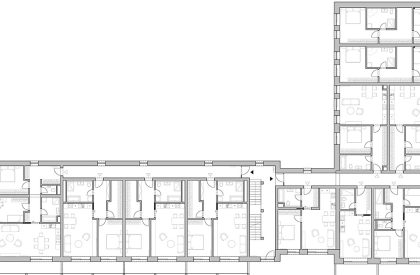 Apartment Building at the Foot of the Hill | Karnet architekti