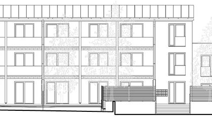 Apartment Building at the Foot of the Hill | Karnet architekti