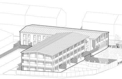 Apartment Building at the Foot of the Hill | Karnet architekti