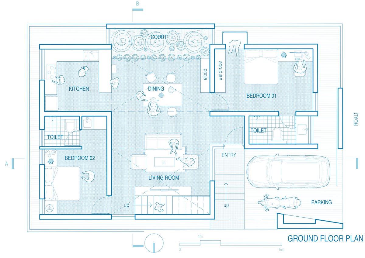 Bridge Bungalow | SpaceDNA