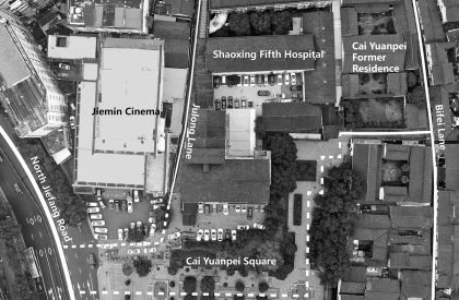 Cai Yuanpei Square and Jiemin Library | UAD