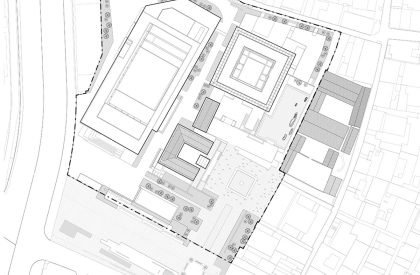 Cai Yuanpei Square and Jiemin Library | UAD