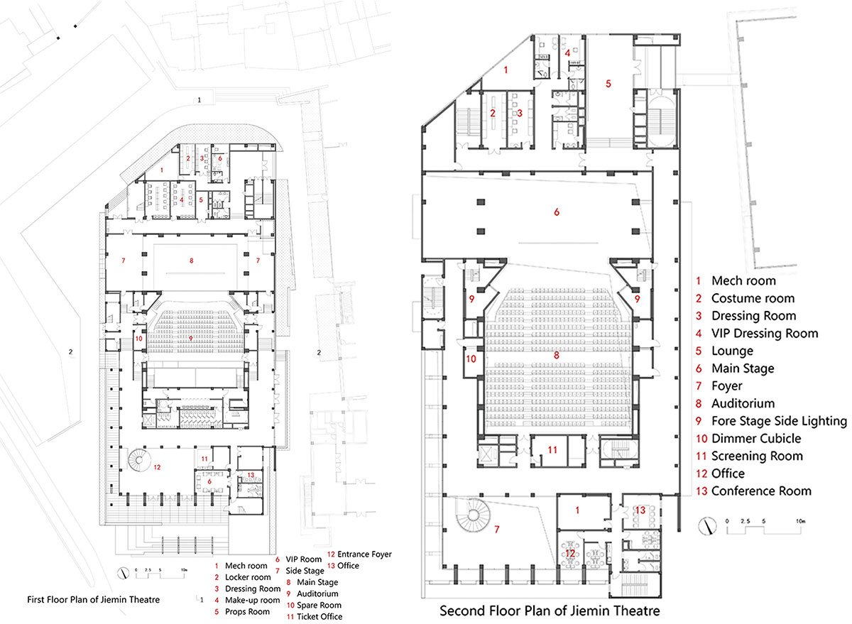 Cai Yuanpei Square and Jiemin Library | UAD
