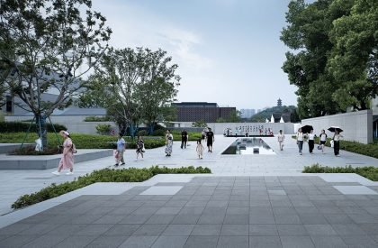 Cai Yuanpei Square and Jiemin Library | UAD