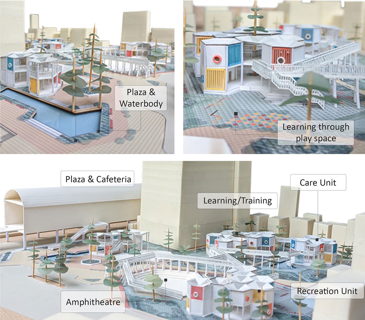 SafEscape: Design of a Child Friendly Space in a Transit Area to Augment Social Inclusion of the Street Children of Dhaka City | Architecture Thesis