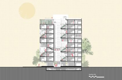 Imagine Living: Vertical Farming Integrated Living for the Future at Dhaka, Bangladesh | Architecture Thesis on Urban Housing