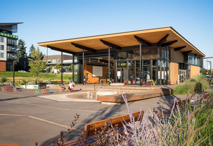 The Hangar at Kenmore Town Square | Graham Baba Architects