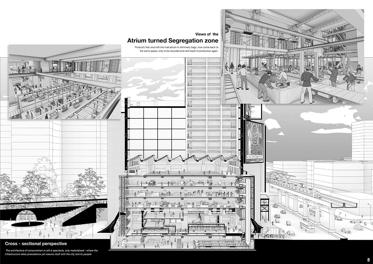 A Dead Mall’s Fantasy: An Allegory of Consumerism | Architecture Thesis