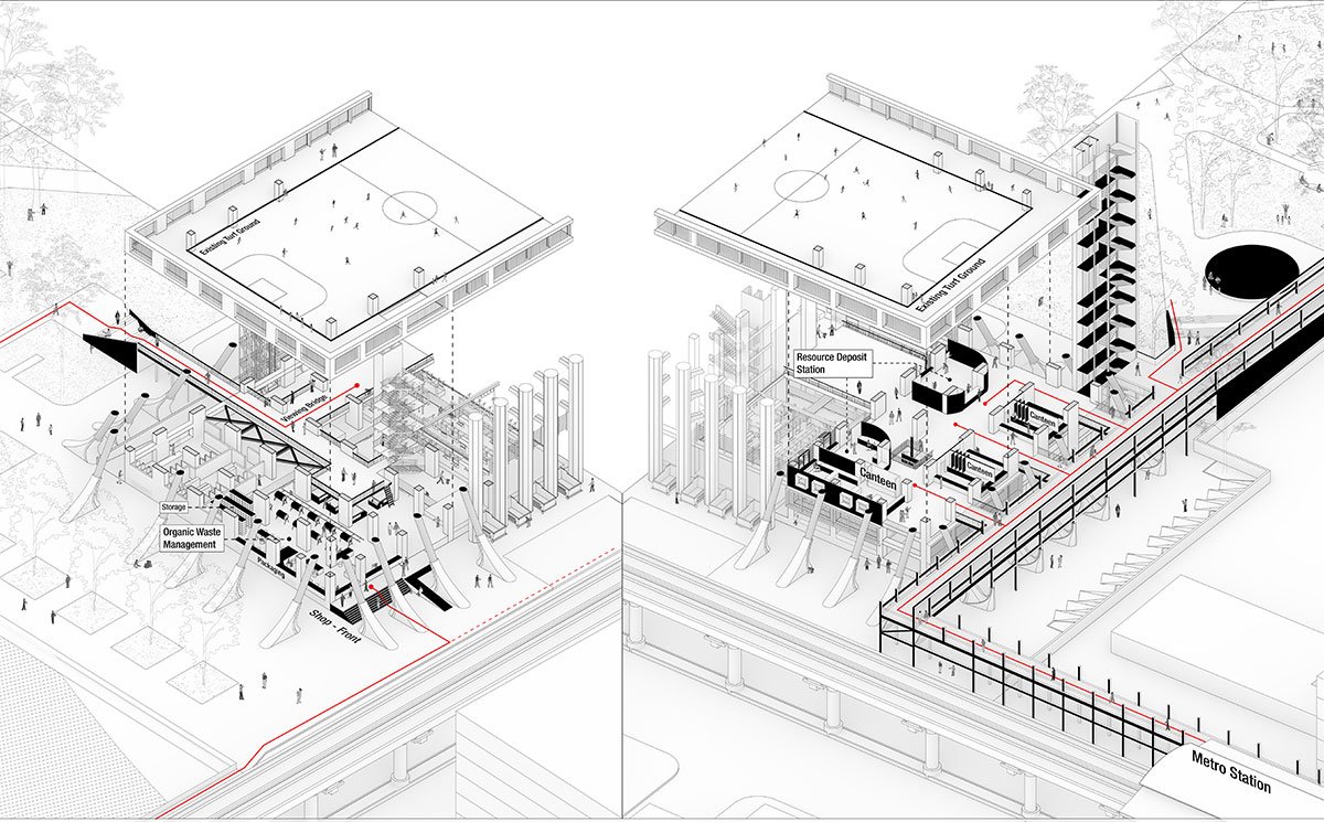 A Dead Mall’s Fantasy: An Allegory of Consumerism | Architecture Thesis