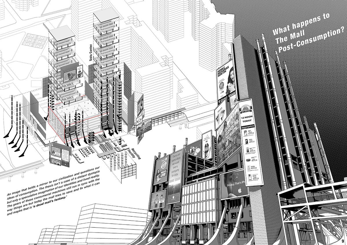 A Dead Mall’s Fantasy: An Allegory of Consumerism | Architecture Thesis