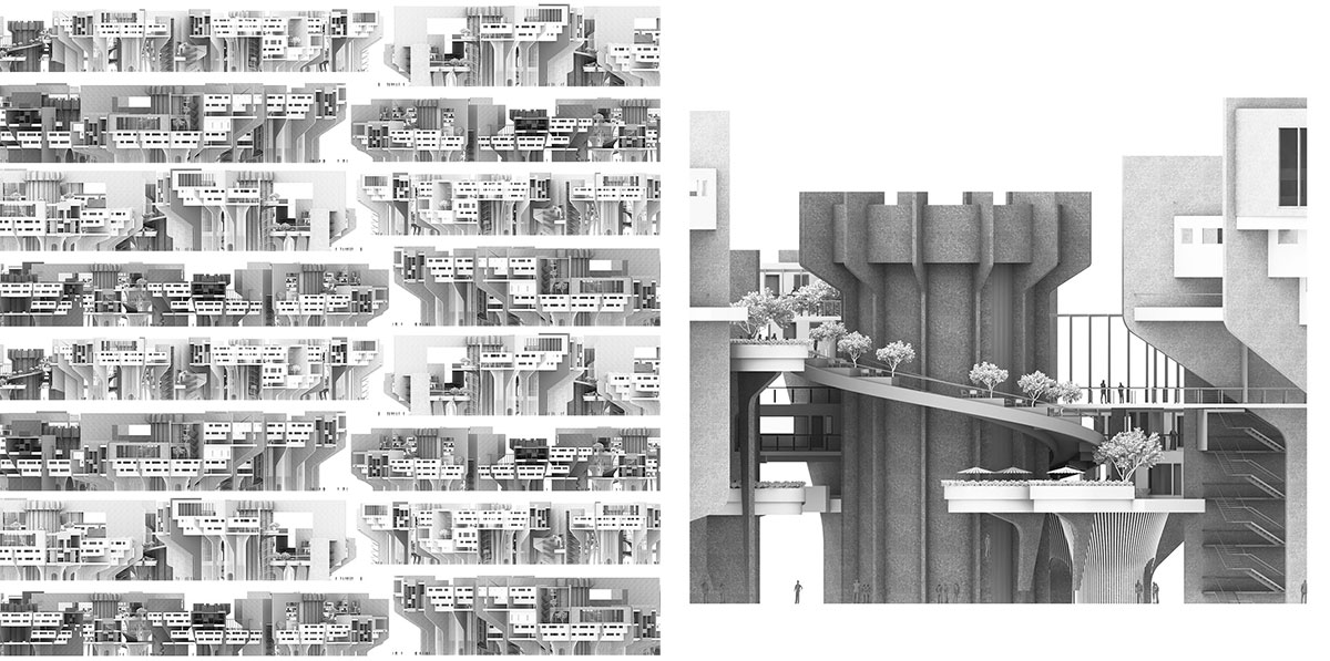 Mosaic of Tenacity: A Systematic Approach to Create Adaptable & Resilient Urban Form at Sentul, Malaysia | Architecture Thesis