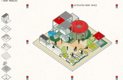 Urban Tune-Up : Architectural Packages for Block-Based Rooftop Spaces as Containers of Public Life in Dhaka, Bangladesh | Architecture Thesis on Urban Revitalization