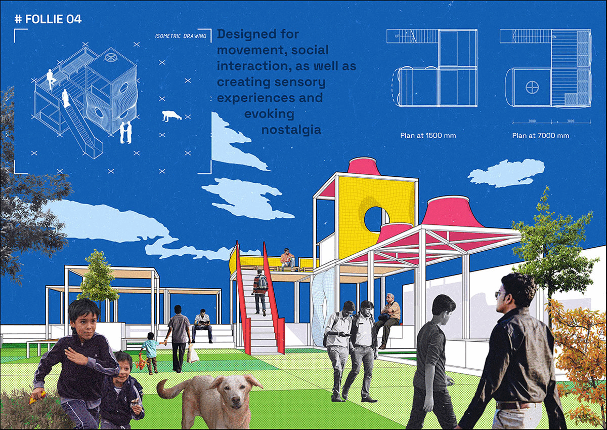 Urban Tune-Up : Architectural Packages for Block-Based Rooftop Spaces as Containers of Public Life in Dhaka, Bangladesh | Architecture Thesis on Urban Revitalization