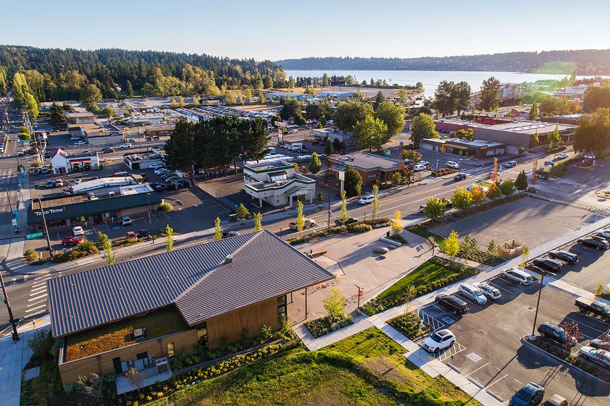 The Hangar at Kenmore Town Square | Graham Baba Architects