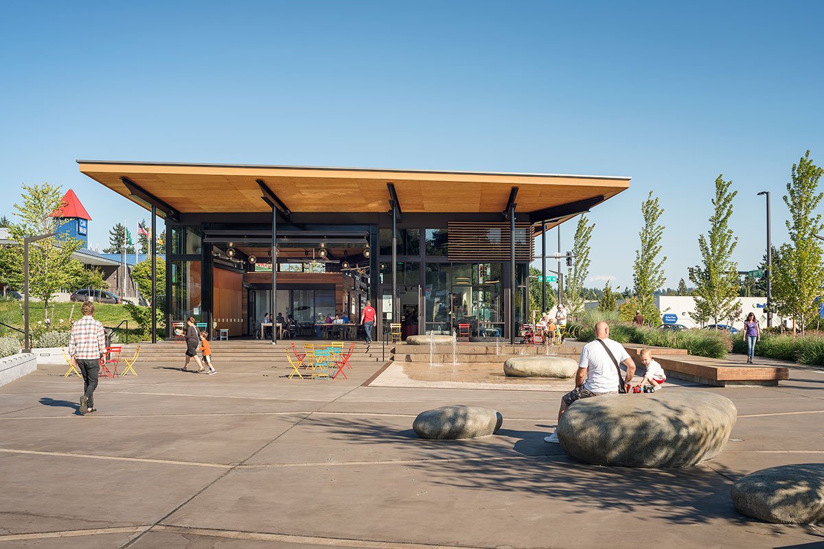 The Hangar at Kenmore Town Square | Graham Baba Architects