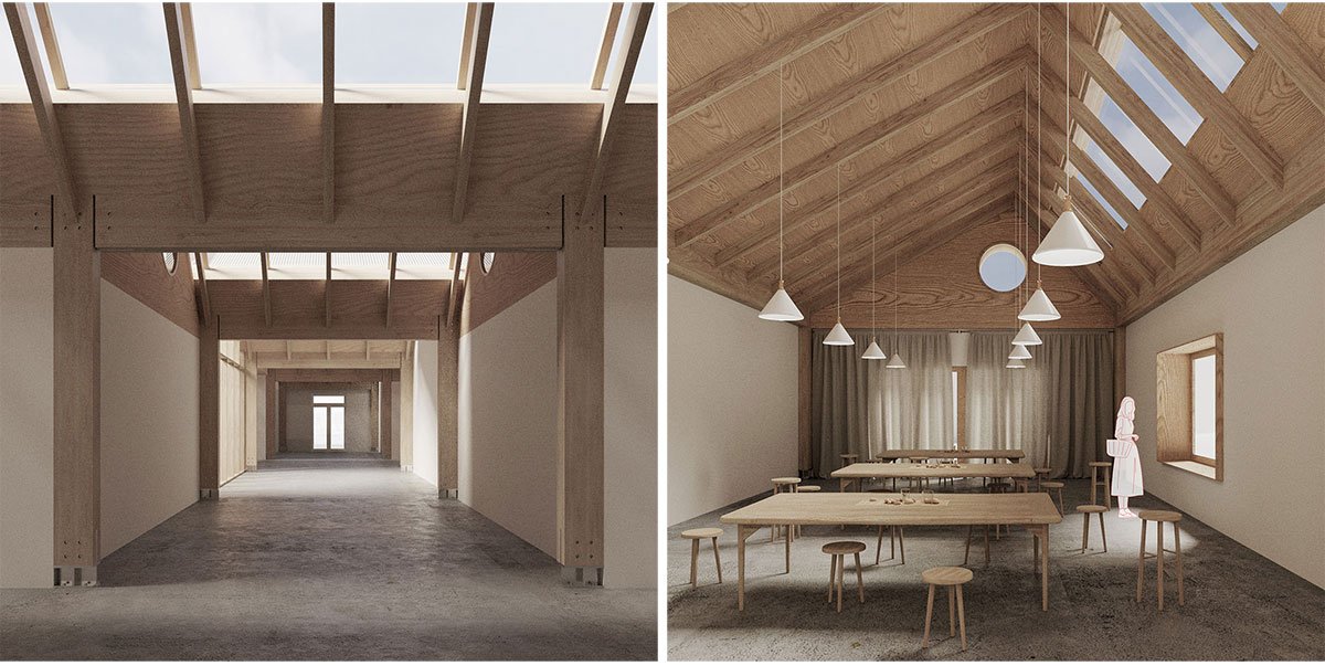 Act of Food: Adaptive Reuse of a Warehouse into a Food Bank at Cambridge, Canada | Architecture Thesis