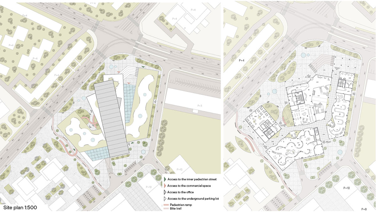 Business Centre at Iasi, Romania | Bachelors Design Project on Commercial Architecture