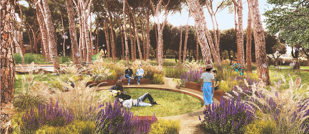 Biodiversity and Care: The new gardens of Santa Maria della Pietà, Rome | Landscape Architecture Thesis