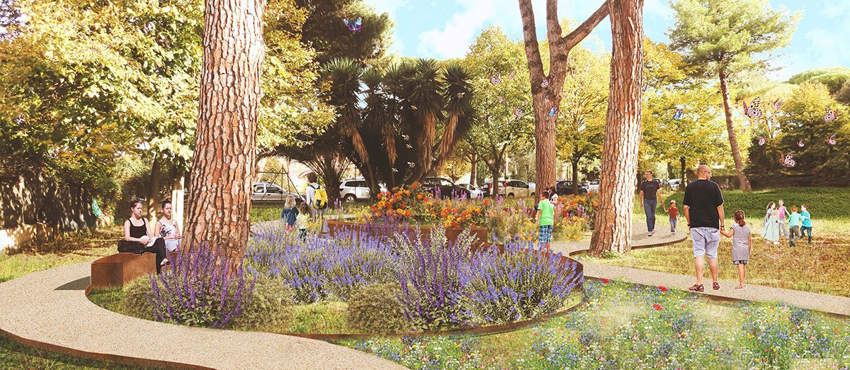 Biodiversity and Care: The new gardens of Santa Maria della Pietà, Rome | Landscape Architecture Thesis