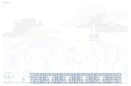 Transforming Urban Narratives: Integrating Historical Traces with Housing Typologies and Revitalizing Perşembe Pazarı, Istanbul | Architecture Thesis on Urban Housing