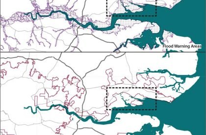 The Flooding School for Amphibious Living: Colne Estuary, United Kingdom | Masters Design Project on Floating Architecture