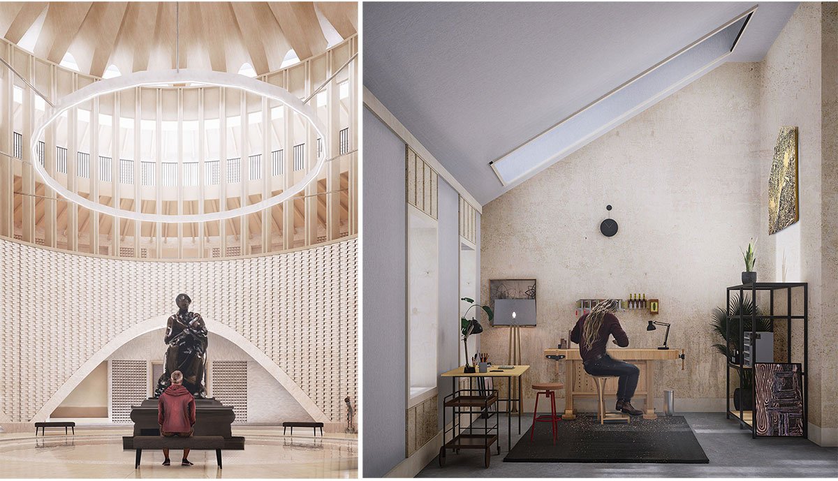 Leith Central Arts & Masterplan, Edinburgh, Scotland | Architecture Thesis