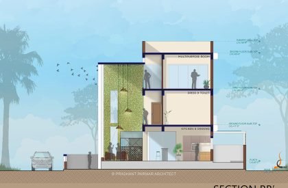 Urban Frame House | Prashant Parmar Architect - Shayona Consultant