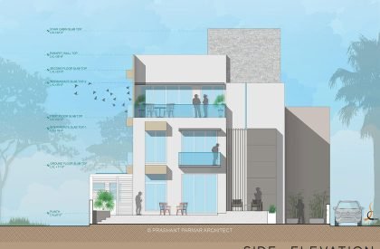 Urban Frame House | Prashant Parmar Architect - Shayona Consultant