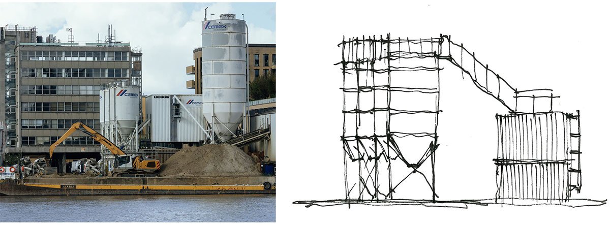 Embracing Tension : Wandsworth Gas Works, London | Architecture Thesis on Urban Revitalization