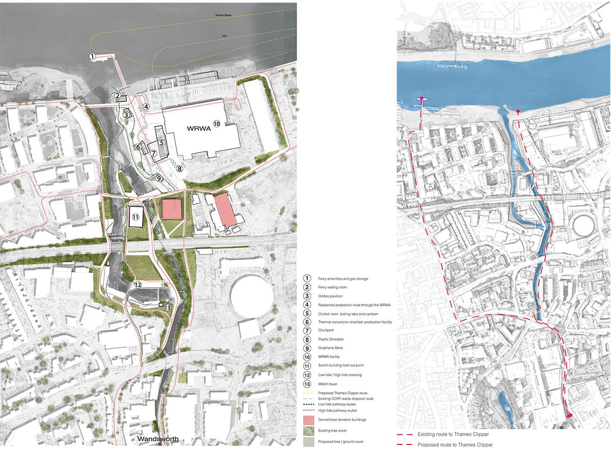 Embracing Tension : Wandsworth Gas Works, London | Architecture Thesis on Urban Revitalization