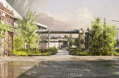 Embracing Tension : Wandsworth Gas Works, London | Architecture Thesis on Urban Revitalization