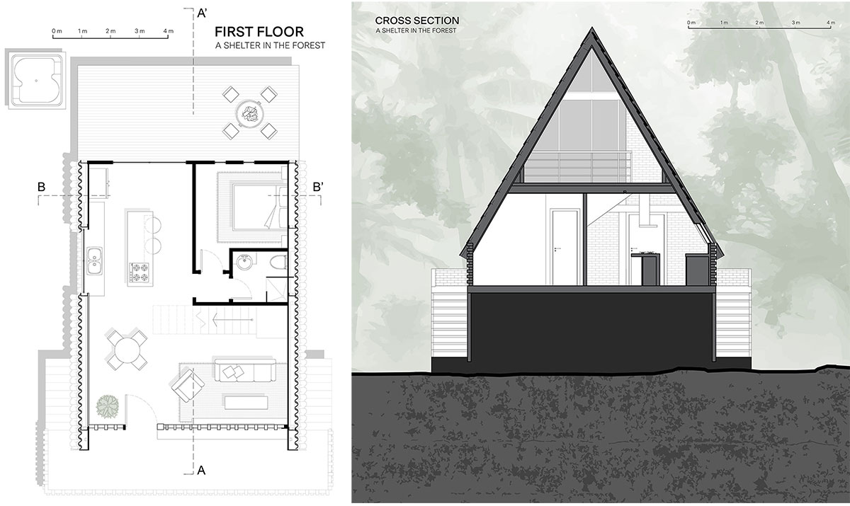 A Shelter in the Forest | Espacio & Luz Architects