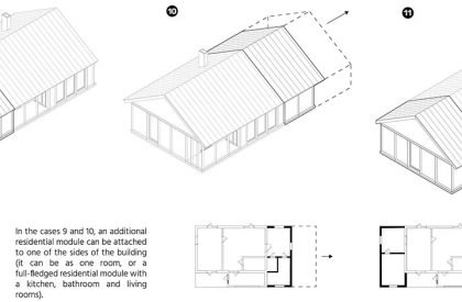 Evolutionary Housing for Post-war reconstruction in Ukraine | Architecture Thesis on Housing