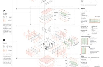 Evolutionary Housing for Post-war reconstruction in Ukraine | Architecture Thesis on Housing