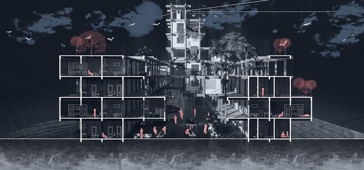 What is Home? Celebrating Individuality in the Strong Community Setting of Kampung Kalianyar, West Jakarta | Bachelors Design Project