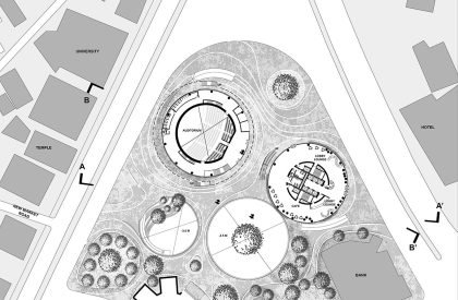 Revitalizing Shibbari Morh: Design of a Public Hall Complex at Khulna, Bangladesh | Architecture Thesis