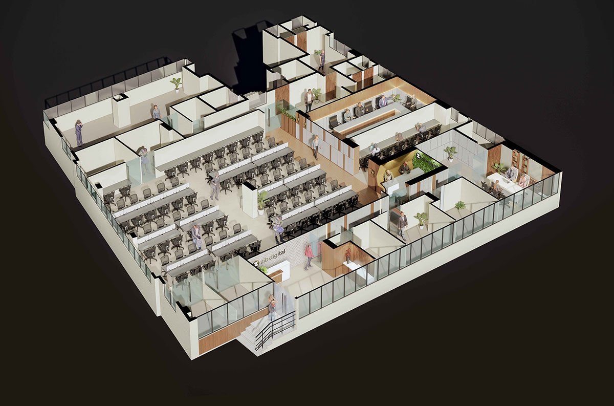 Modern Office Interior Design | Prashant Parmar Architect - Shayona Consultants