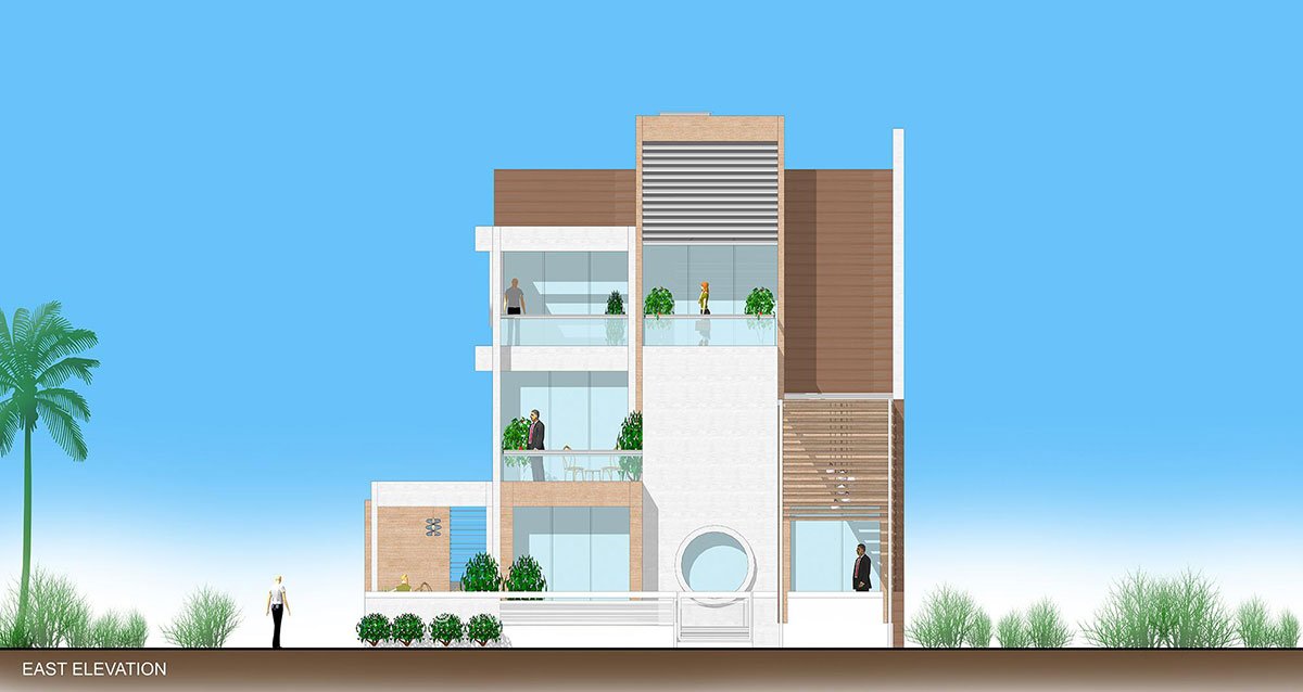 Stepped Cube House | Prashant Parmar Architect – Shayona Consultant