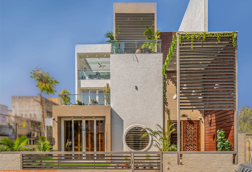 Stepped Cube House | Prashant Parmar Architect – Shayona Consultant