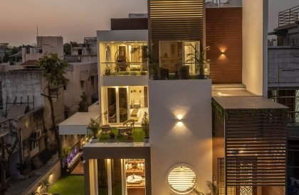 Stepped Cube House | Prashant Parmar Architect – Shayona Consultant