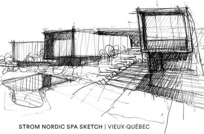 Strøm Spa Nordic Old Quebec | Lemay Michaud