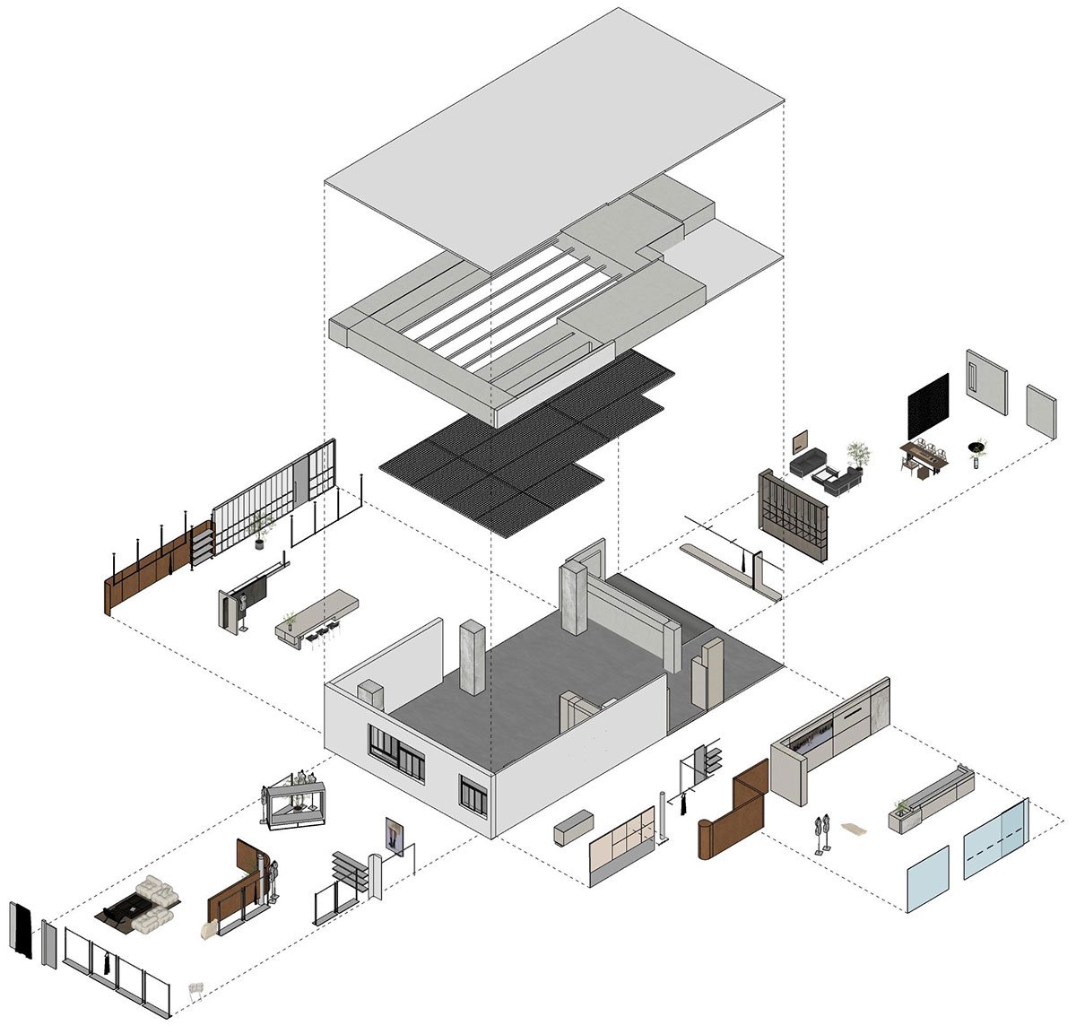 ZhuZhang Showroom & Office | LubanEra Design
