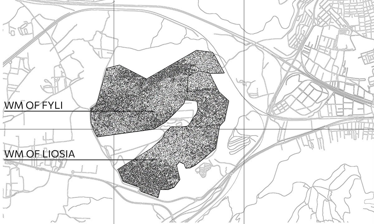 Landscapes of Eruptions and Depositions: Soil Recognition Patterns at the Fyli Landfill | Architecture Thesis on Regenerative Architecture