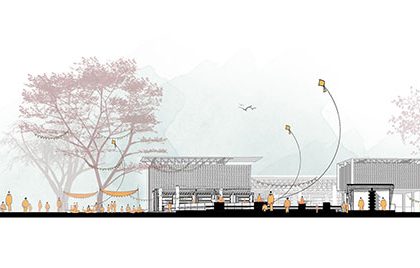 A Harmonious Confluence: Redevelopment of Bibir Bazaar, Keraniganj, Dhaka | Architecture Thesis
