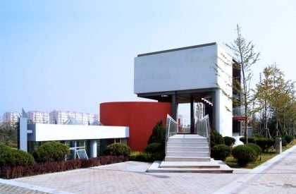 Community Library of Li Village River Park | Atelier LI