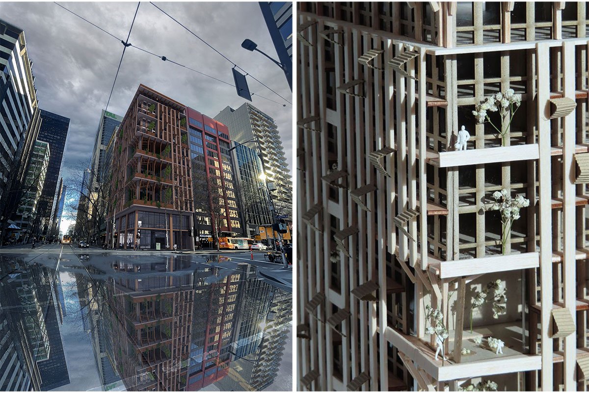 For All Generations: Repurposing Underused Commercial Buildings to Residential Use at Melbourne | Bachelors Design Project on Urban Housing