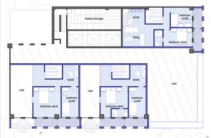 For All Generations: Repurposing Underused Commercial Buildings to Residential Use at Melbourne | Bachelors Design Project on Urban Housing