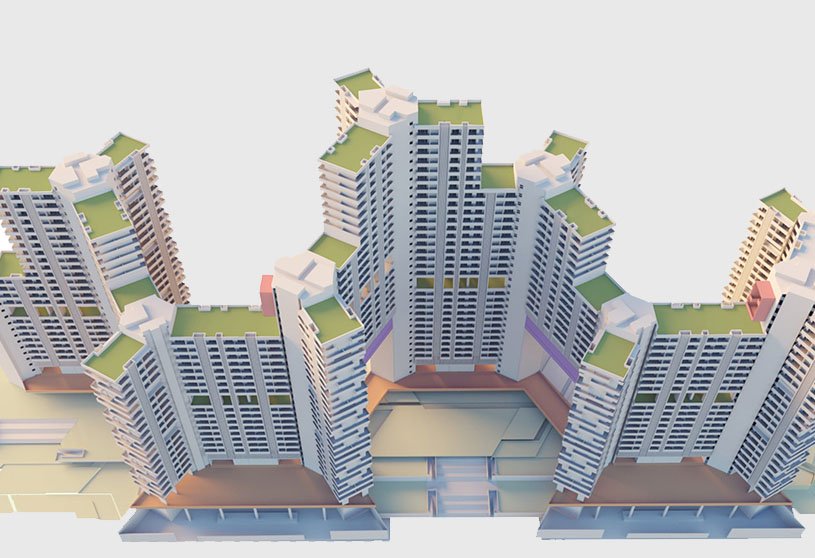 Habitat Interplay – Repurposing Dead Podiums: Redefining High Density Living in the Context of Mumbai | Architecture Thesis