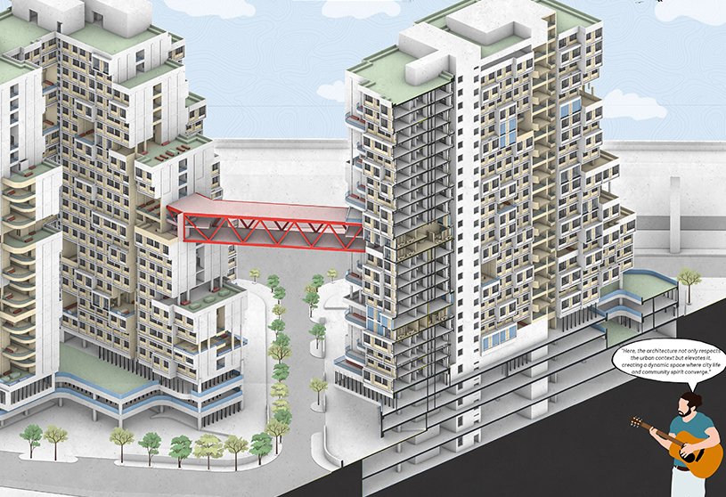 De-commodifying People: A Transgressive Approach to Social Housing in Mumbai | Architecture Thesis