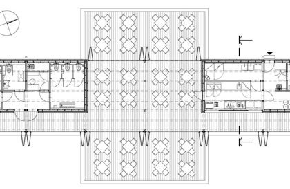 Visitor Facilities “U Prutu” by the City Reservoir | Prokš Přikryl Architekti